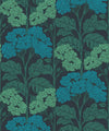 Cow Parsley Wallpaper, Teal