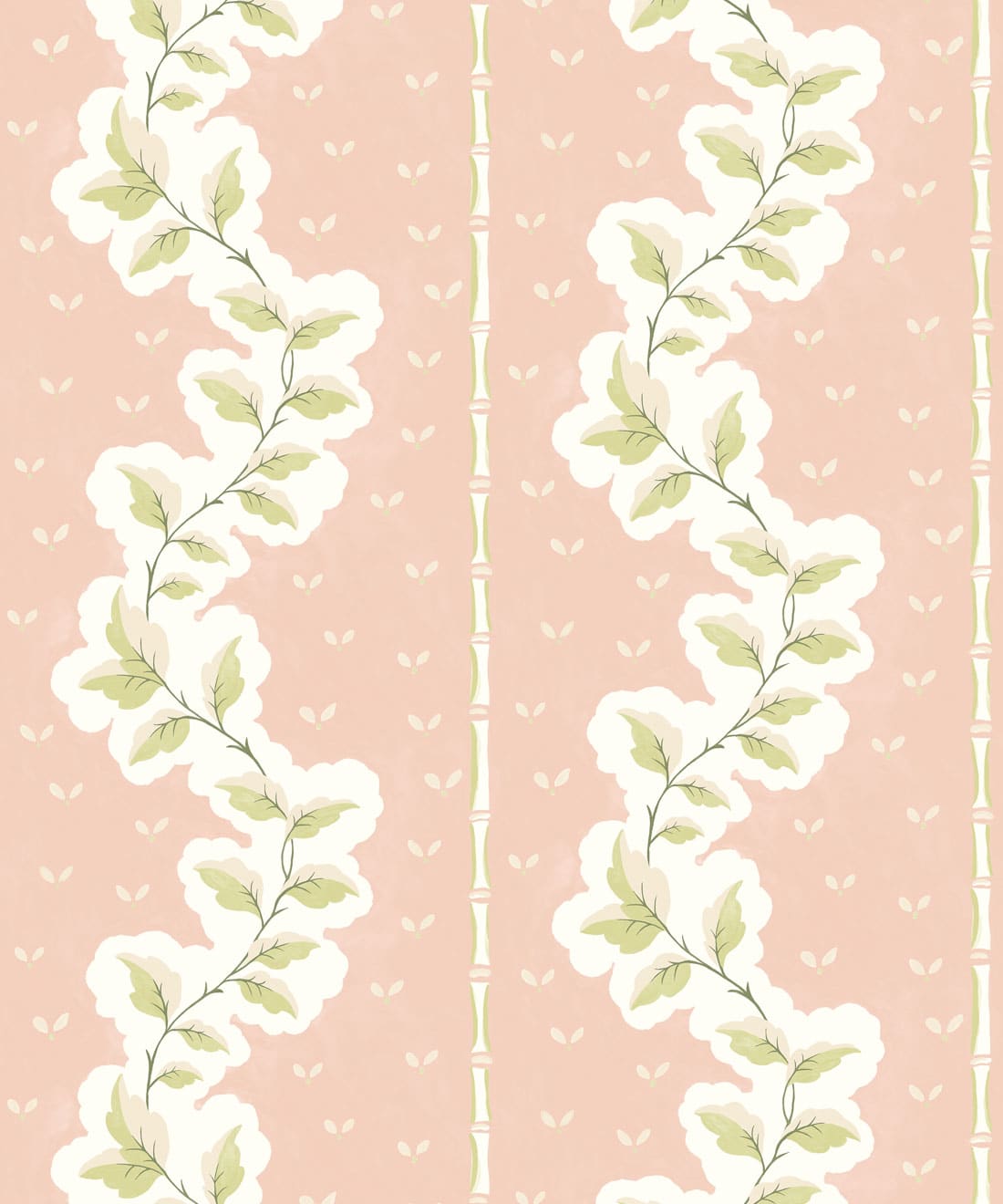 Silk Road Wallpaper, Blush