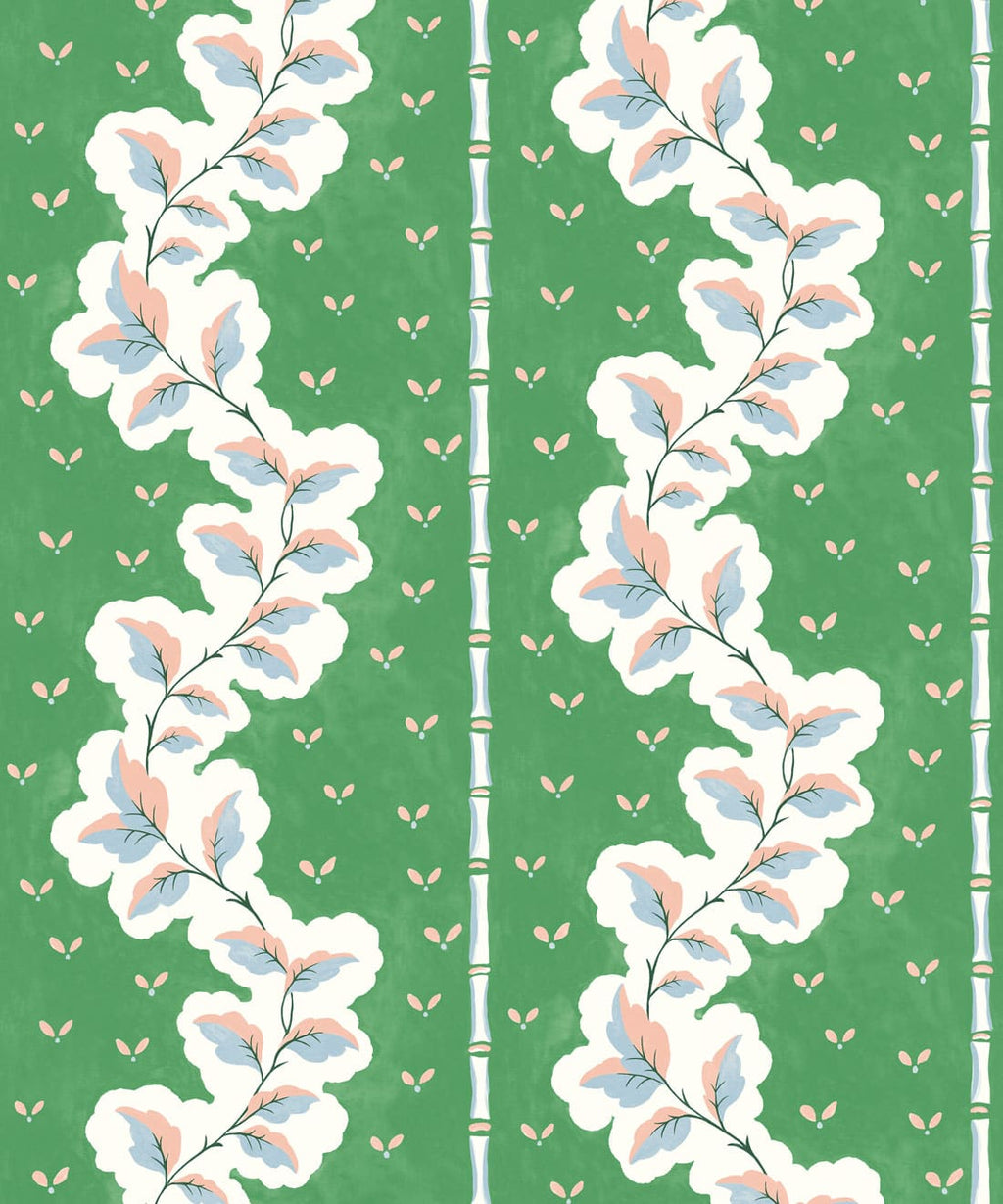 Silk Road Wallpaper, Emerald