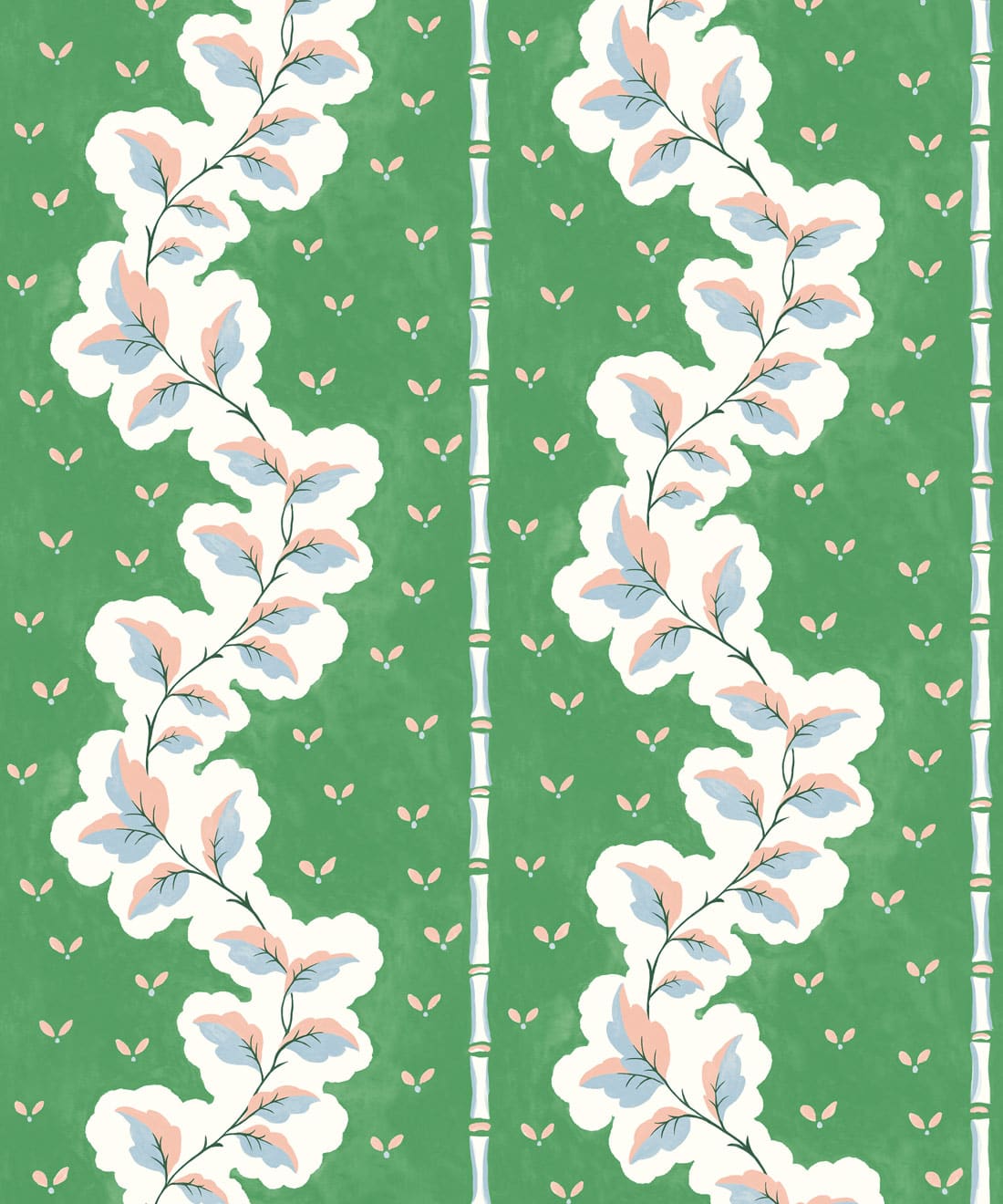 Silk Road Wallpaper, Emerald