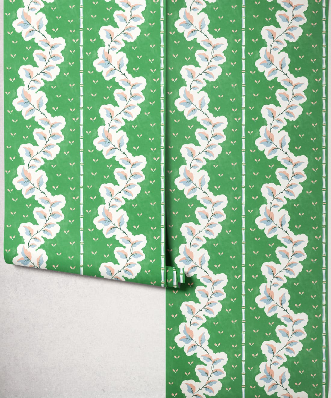 Silk Road Wallpaper, Emerald