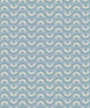 Rosette Wallpaper, Powder