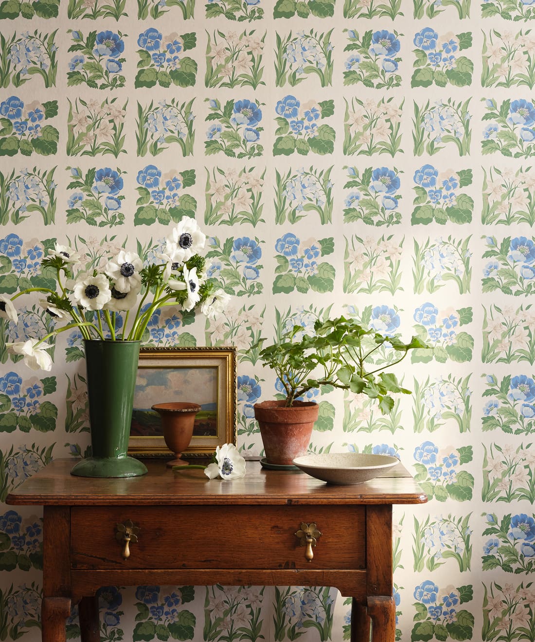 Flower Patch Wallpaper, River