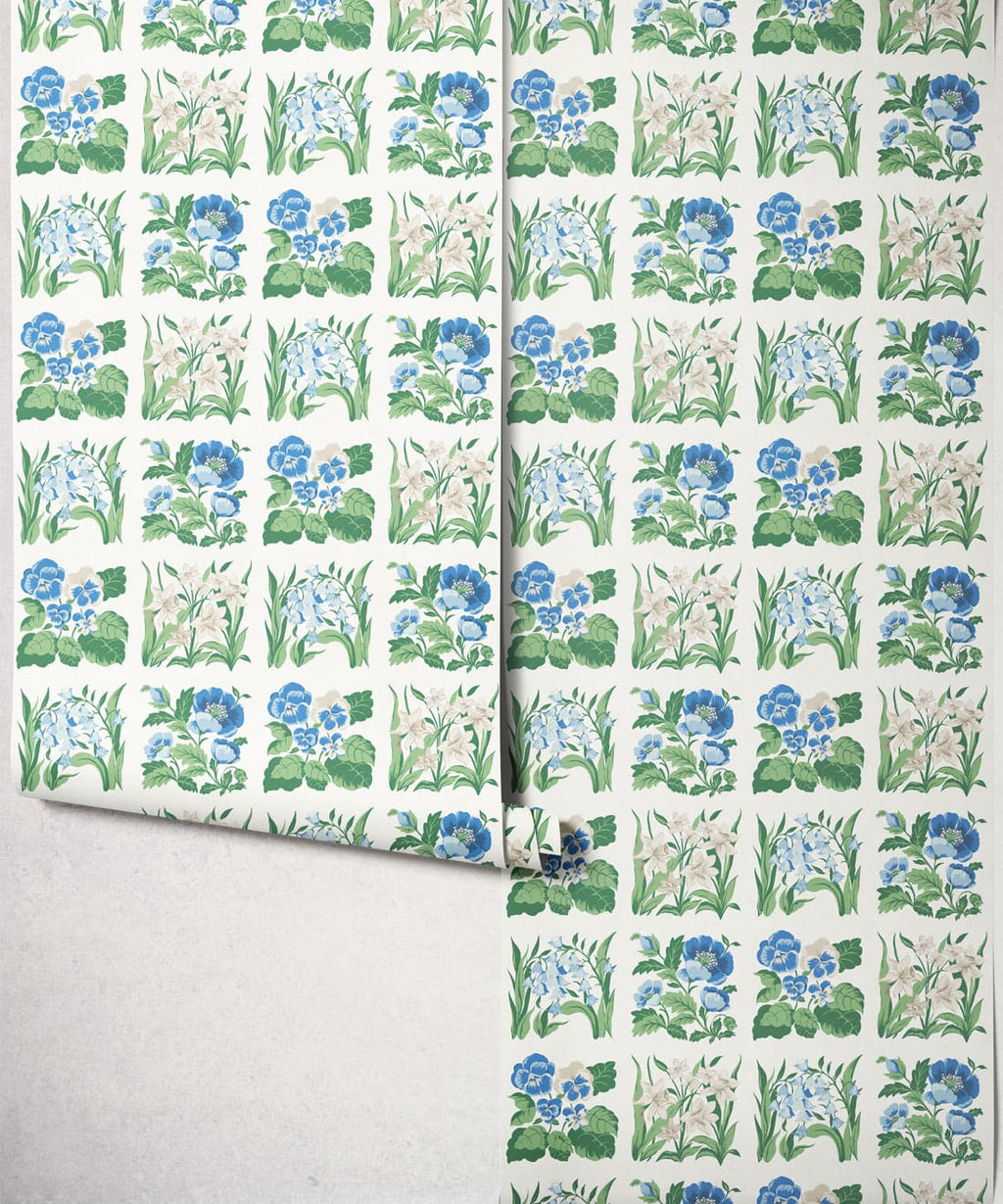 Flower Patch Wallpaper, River