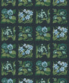 Flower Patch Wallpaper, Teal