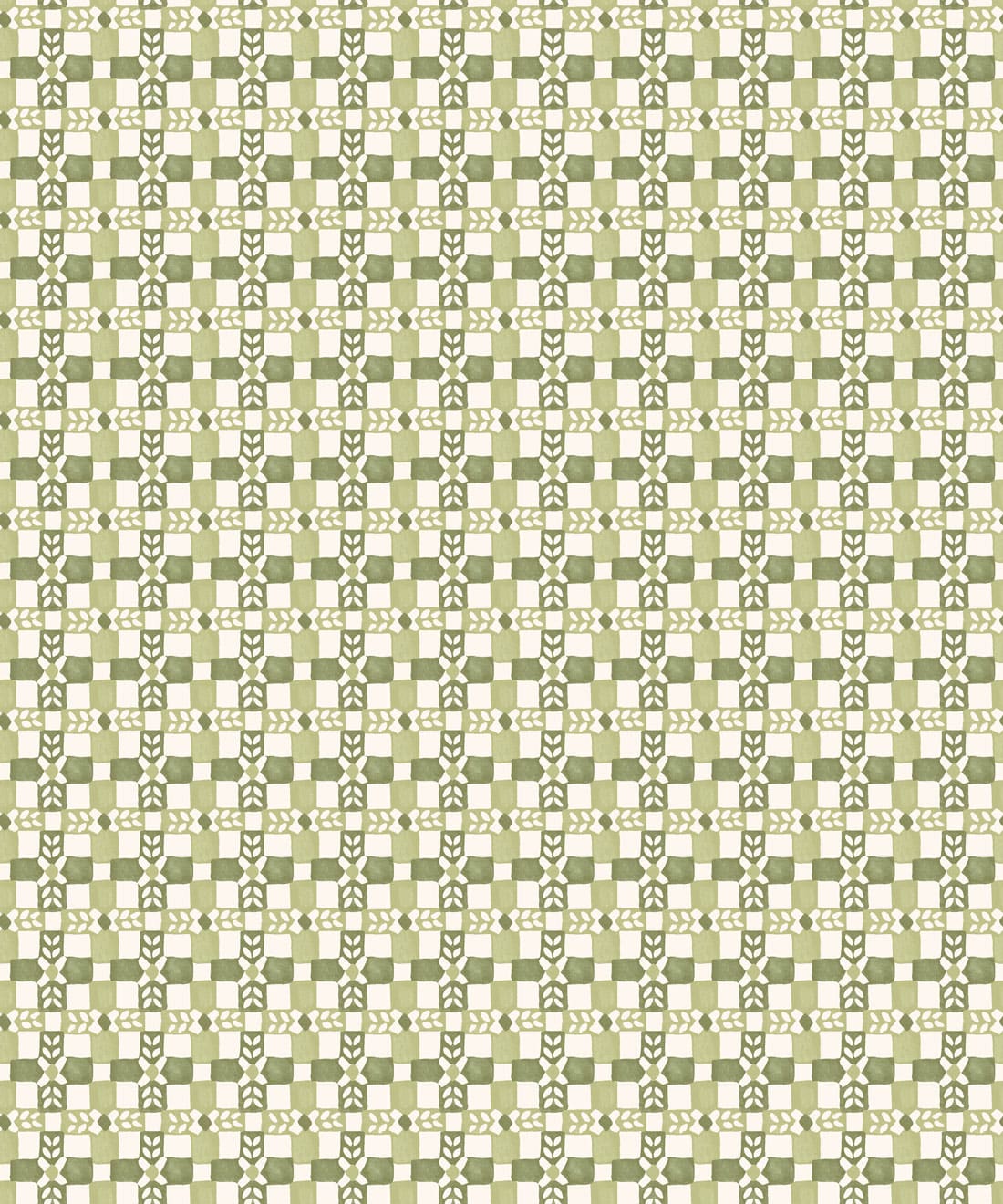 Wicker Wallpaper, Olive