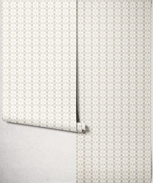Wicker Wallpaper, Stone
