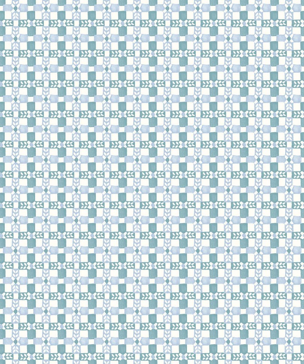Wicker Wallpaper, Teal