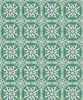 Sundial Wallpaper, Emerald