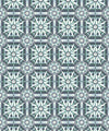 Sundial Wallpaper, Indigo