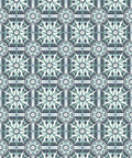 Sundial Wallpaper, Indigo