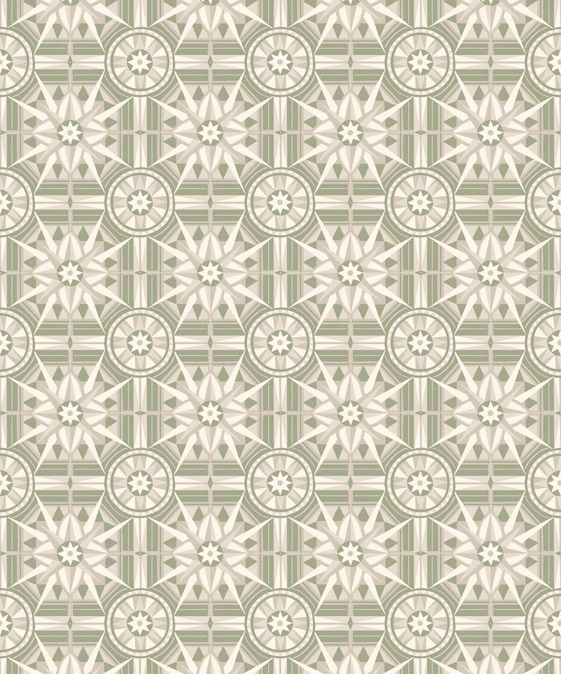 Sundial Wallpaper, Sage