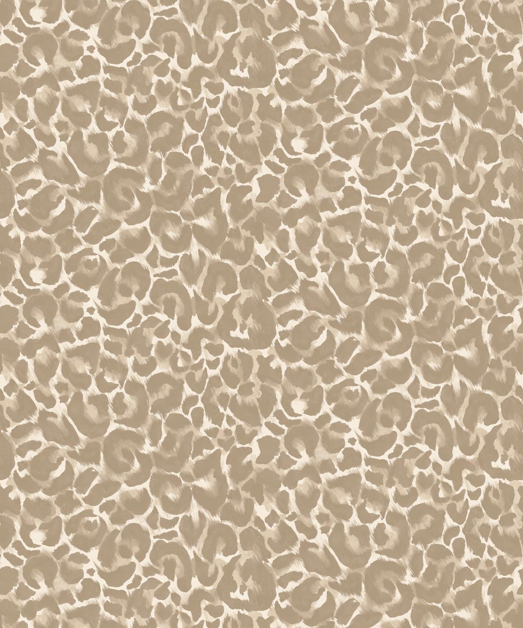 Wildcat Wallpaper, Taupe