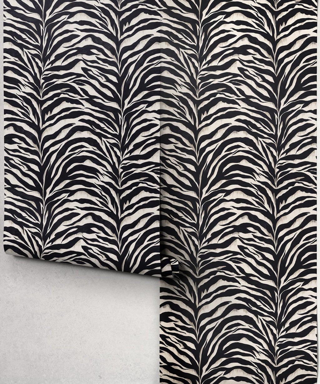 Serengeti Stripe Wallpaper, Zebra