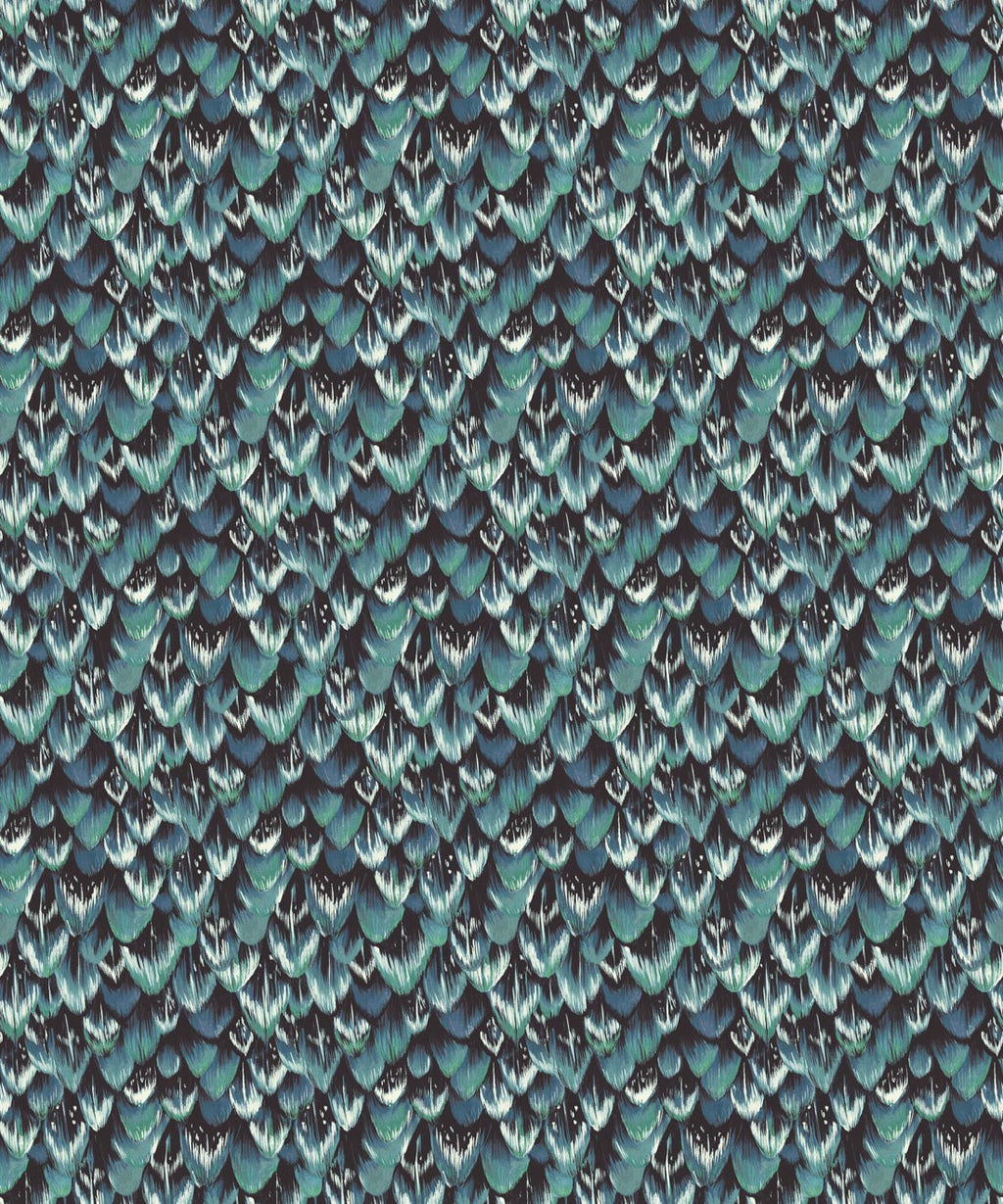 Tail Feather Wallpaper, Peacock