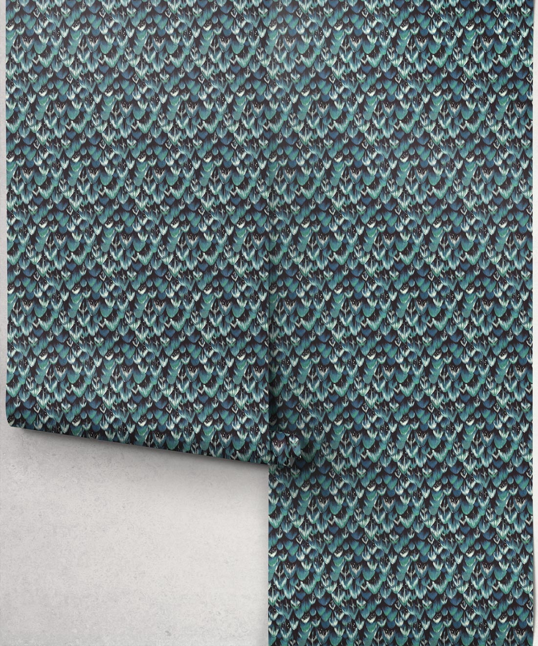 Tail Feather Wallpaper, Peacock