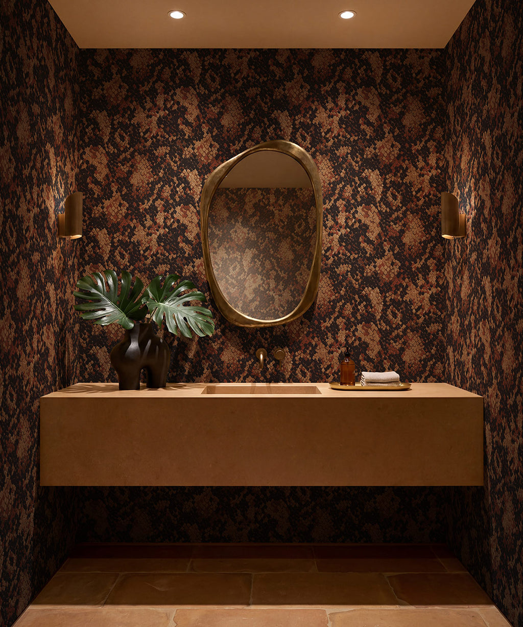 Snakeskin Wallpaper, Cobra