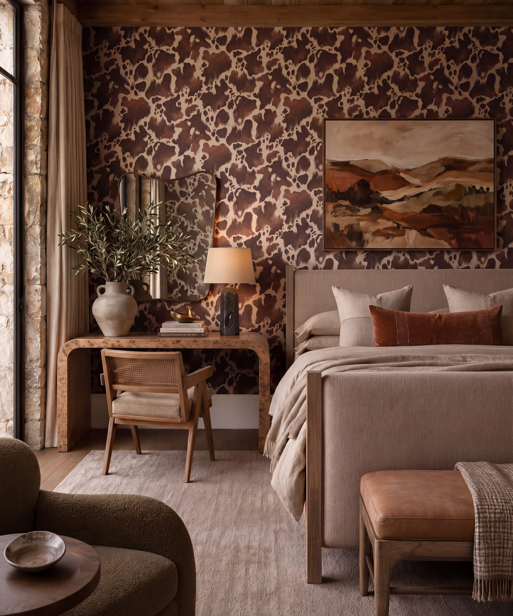 Holstein Wallpaper, Saddle