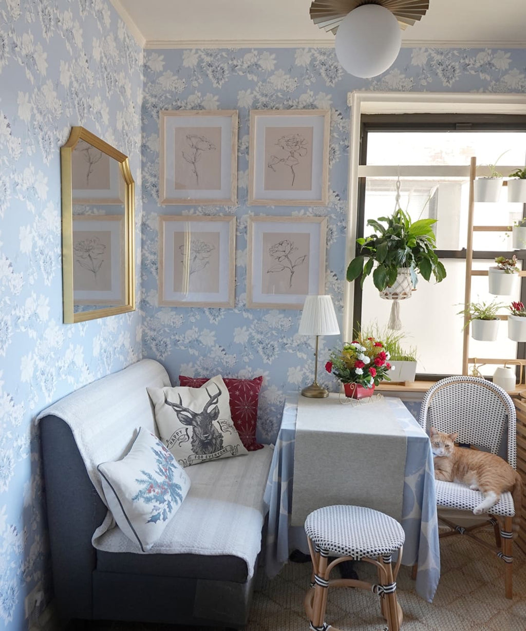 Protea Wallpaper, Blue Bell