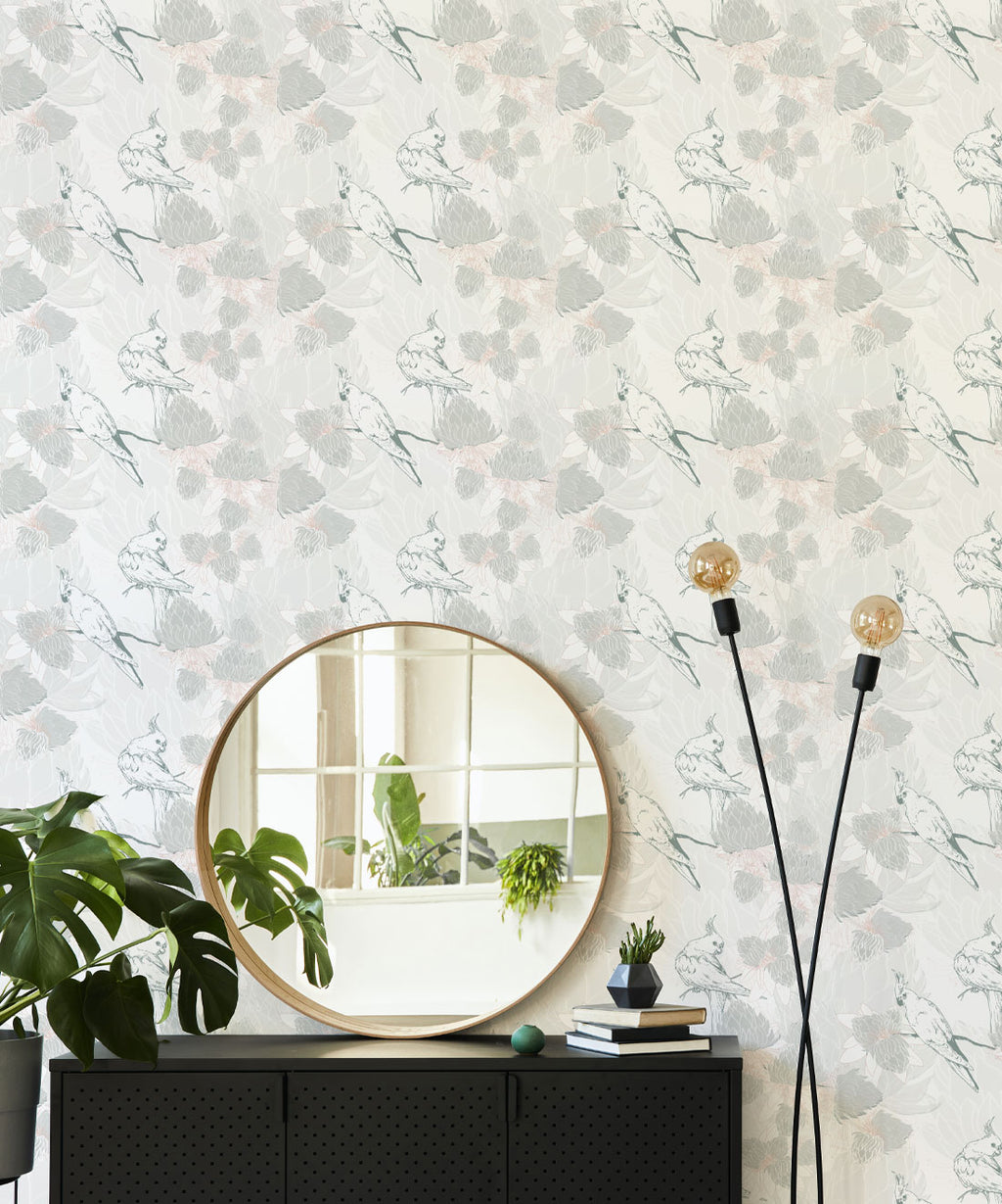 Desert Rose Wallpaper, Olive Grove