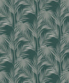 Daintree Palm Wallpaper, Forest Green