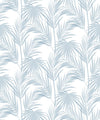 Daintree Palm Wallpaper, Powder Blue