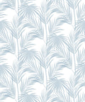 Daintree Palm Wallpaper, Powder Blue