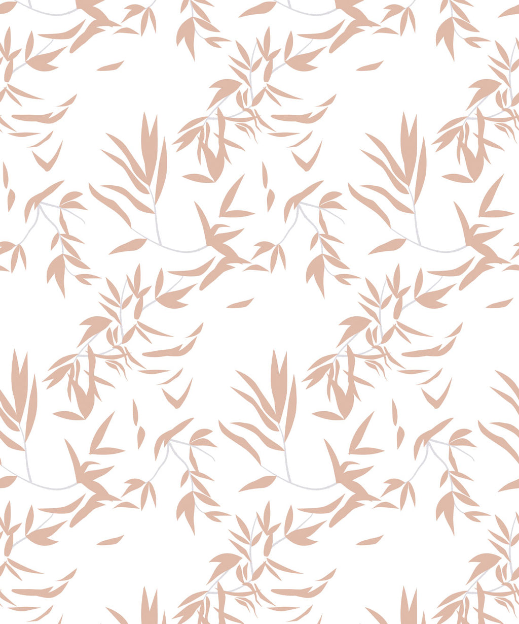 Bamboo Leaves Wallpaper, Spanish Villa