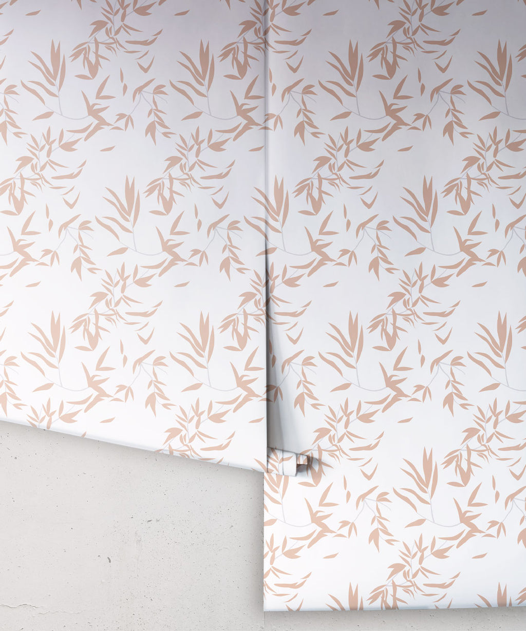 Bamboo Leaves Wallpaper, Spanish Villa