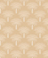 Desert Palm Wallpaper, Honey Peach