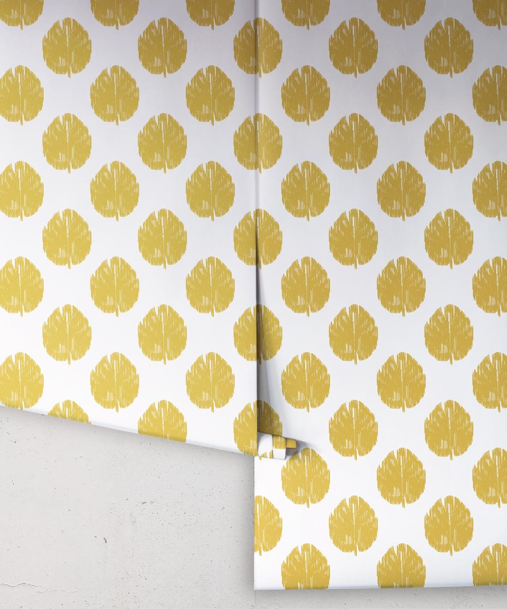 Fans Wallpaper, Antique Moss