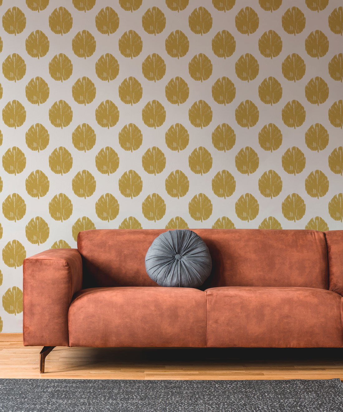 Fans Wallpaper, Antique Moss