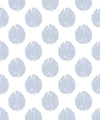 Fans Wallpaper, Dusty Blue