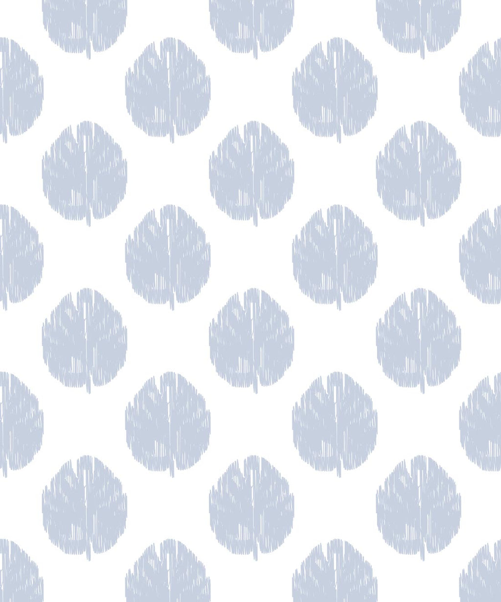 Fans Wallpaper, Dusty Blue
