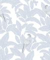 Pheasant Wallpaper, Dusty Blue