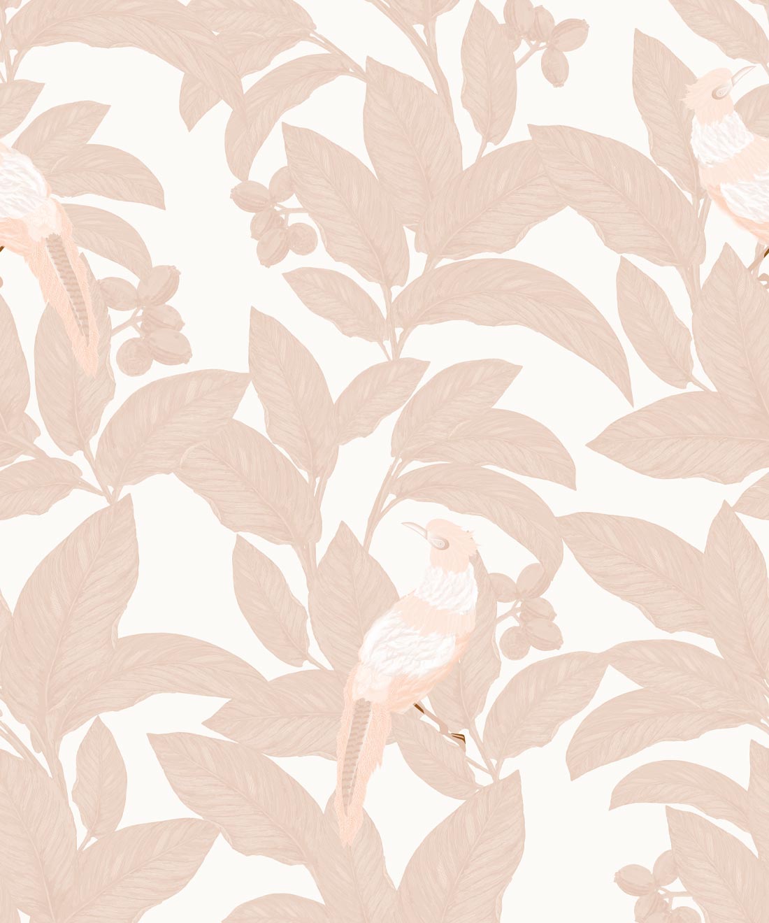 Pheasant Wallpaper, Spanish Villa