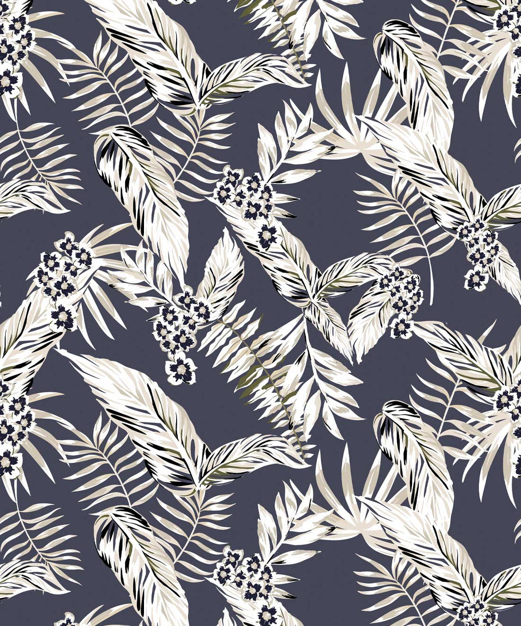 Cooktown Orchids Wallpaper, Indigo