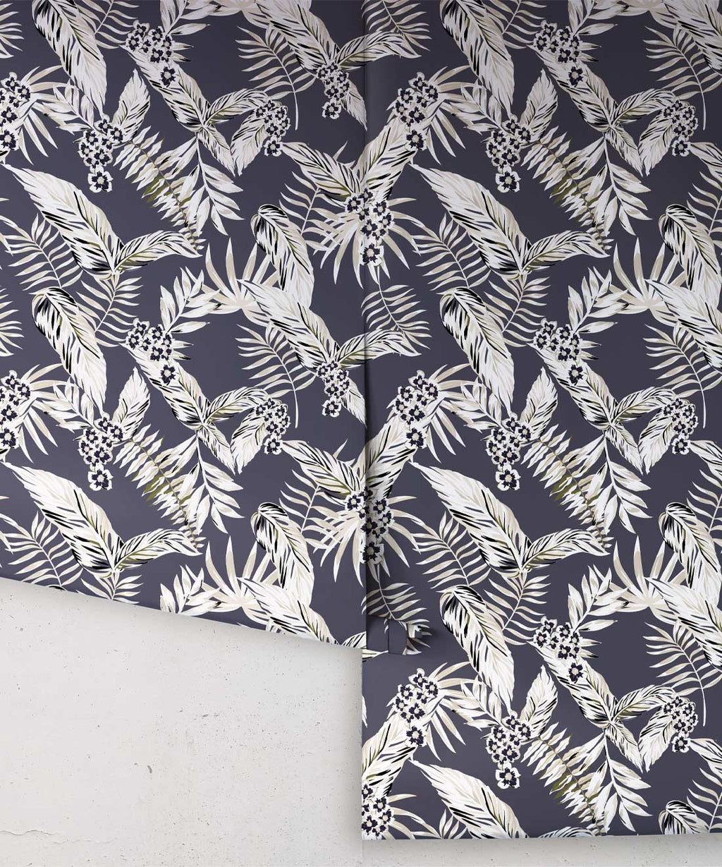 Cooktown Orchids Wallpaper, Indigo