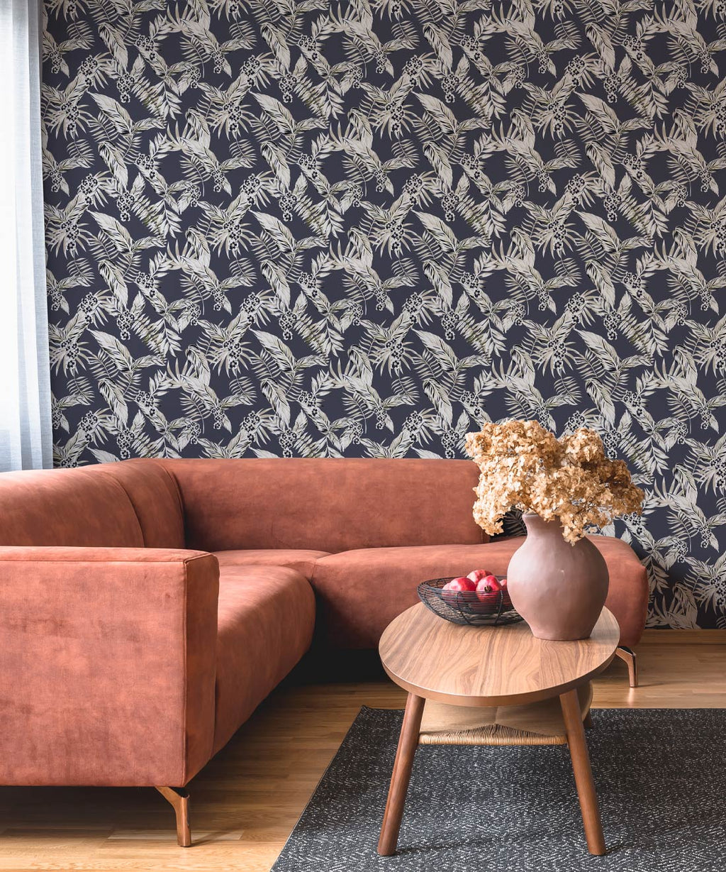 Cooktown Orchids Wallpaper, Indigo