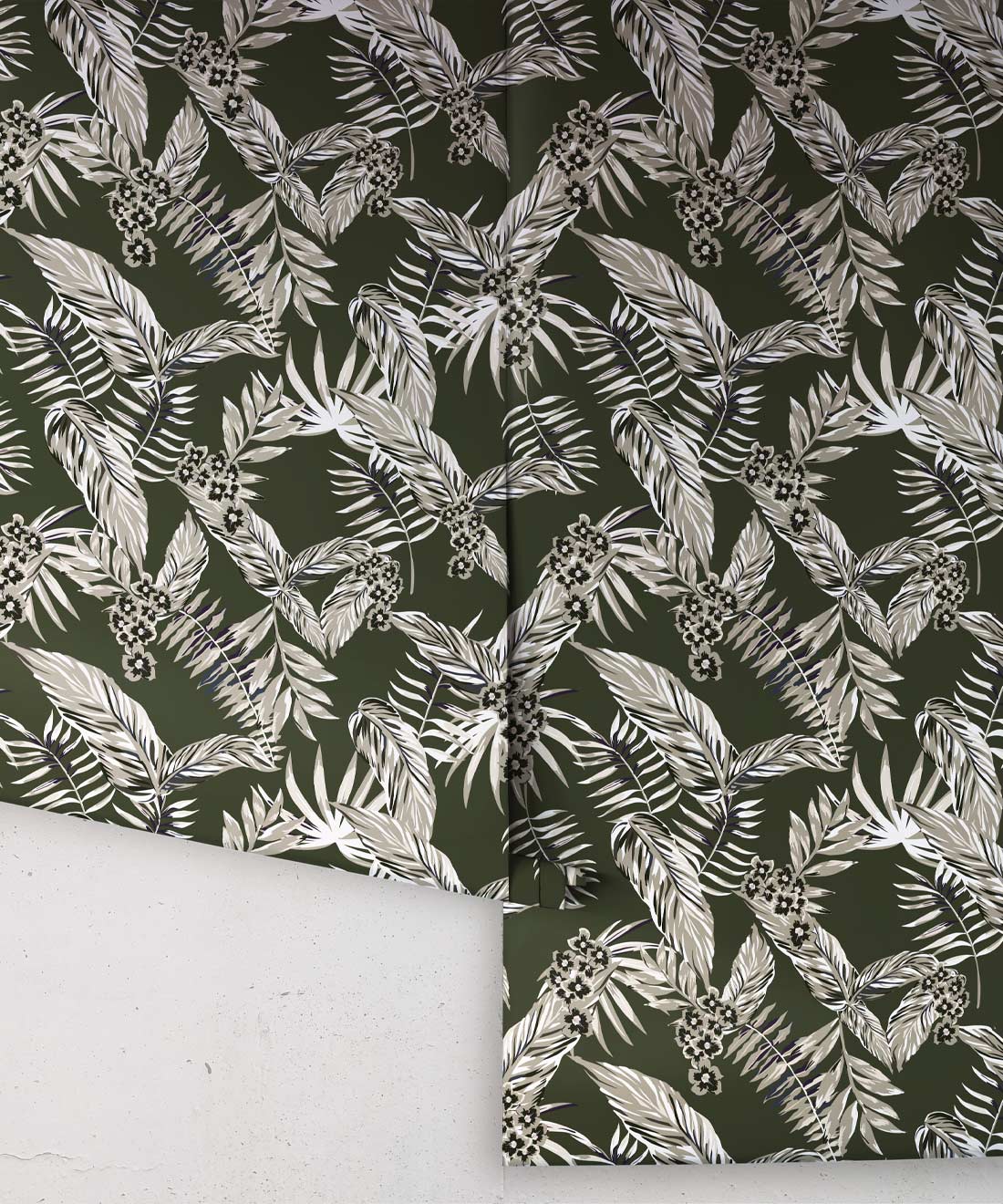 Cooktown Orchids Wallpaper, Ivy Green