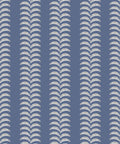Travelling Vine Wallpaper, Classic Blue