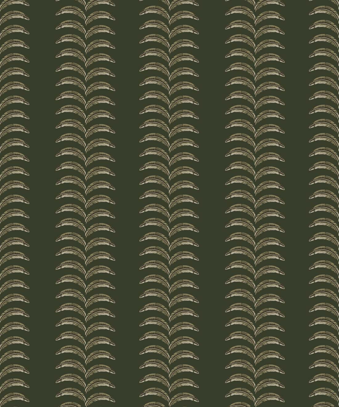 Travelling Vine Wallpaper, Ivy Green