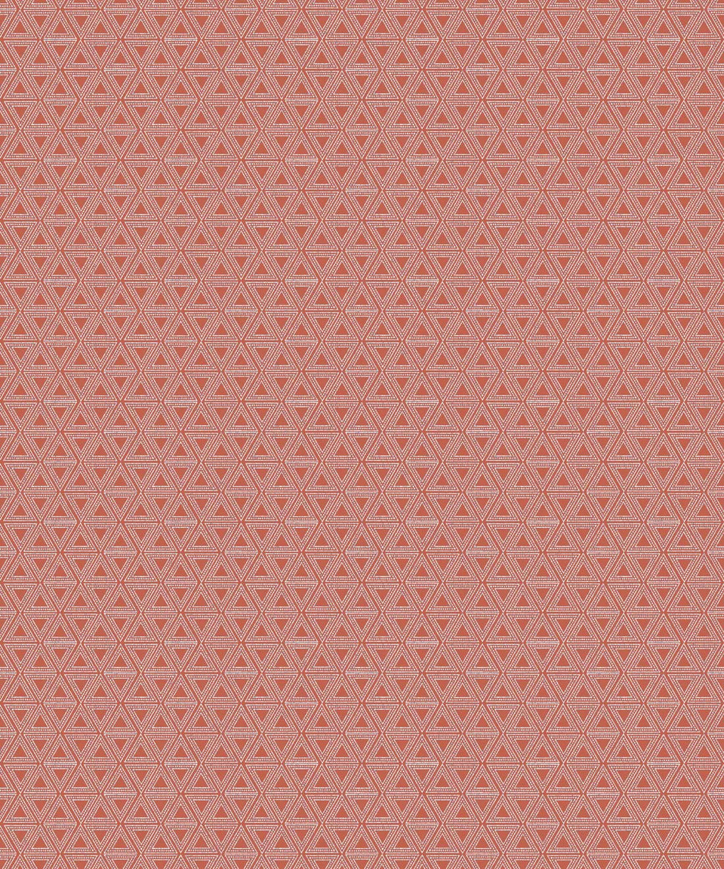 Triangles Wallpaper, Ginger Spice