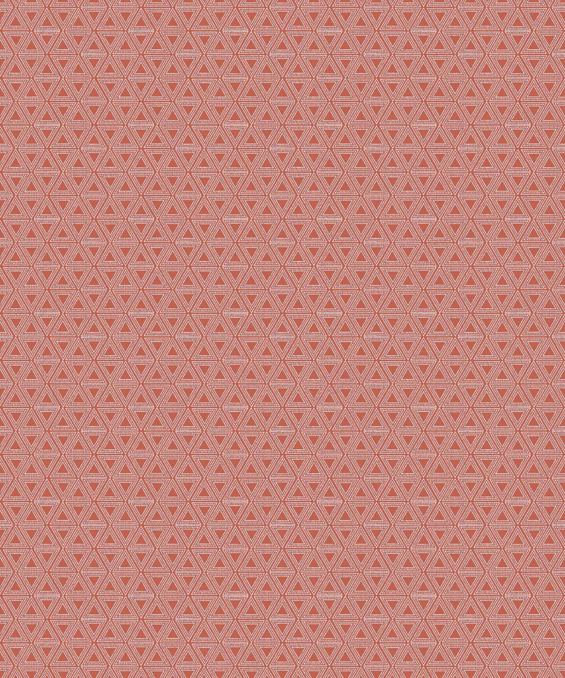 Triangles Wallpaper, Ginger Spice