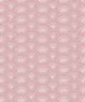 Dot Scallop Wallpaper, Cherry Blossom