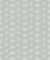 Dot Scallop Wallpaper, Olive Grove