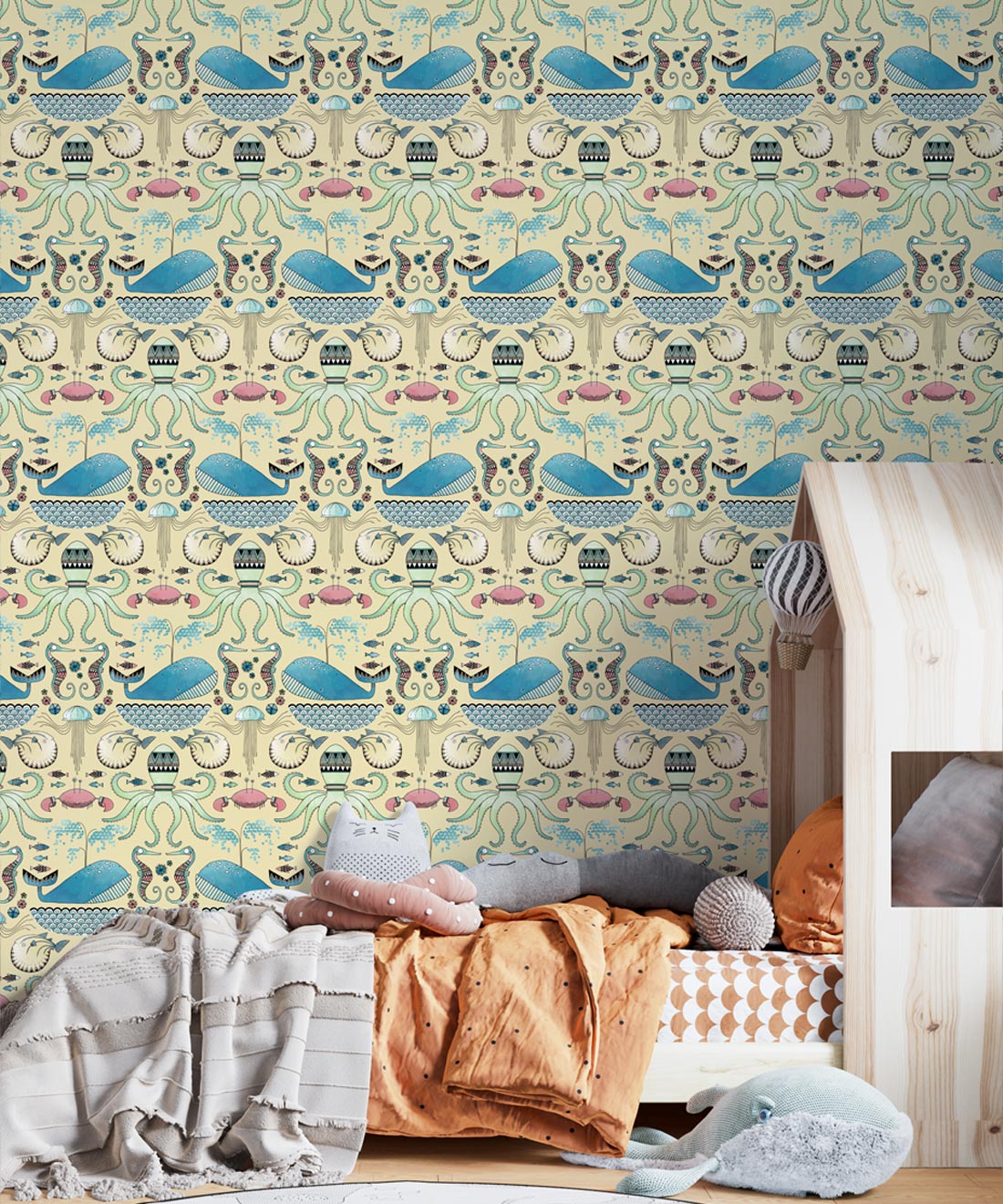 Under The Sea Wallpaper, Yellow