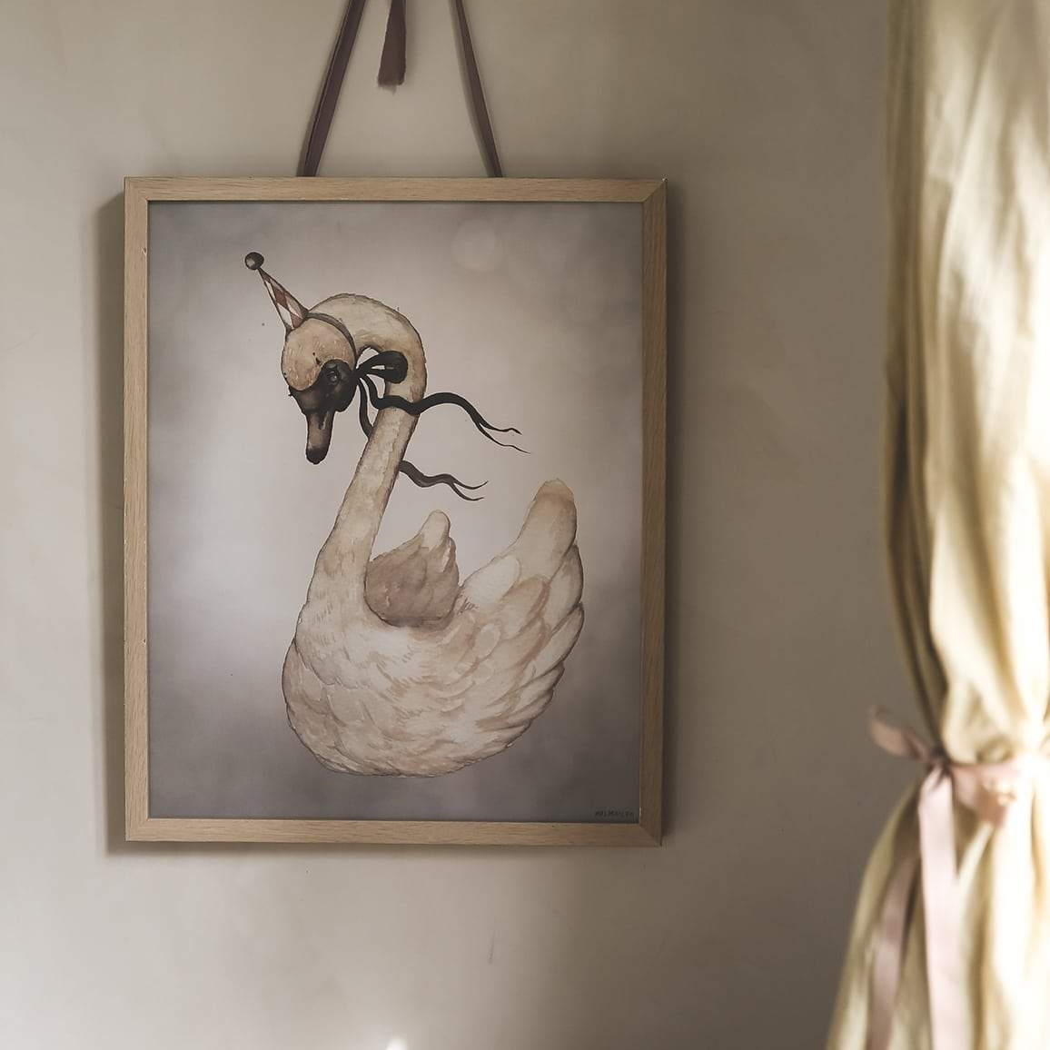 Nursery Art - Dear Swan