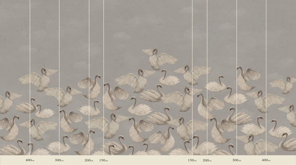 Night Swans - Gray