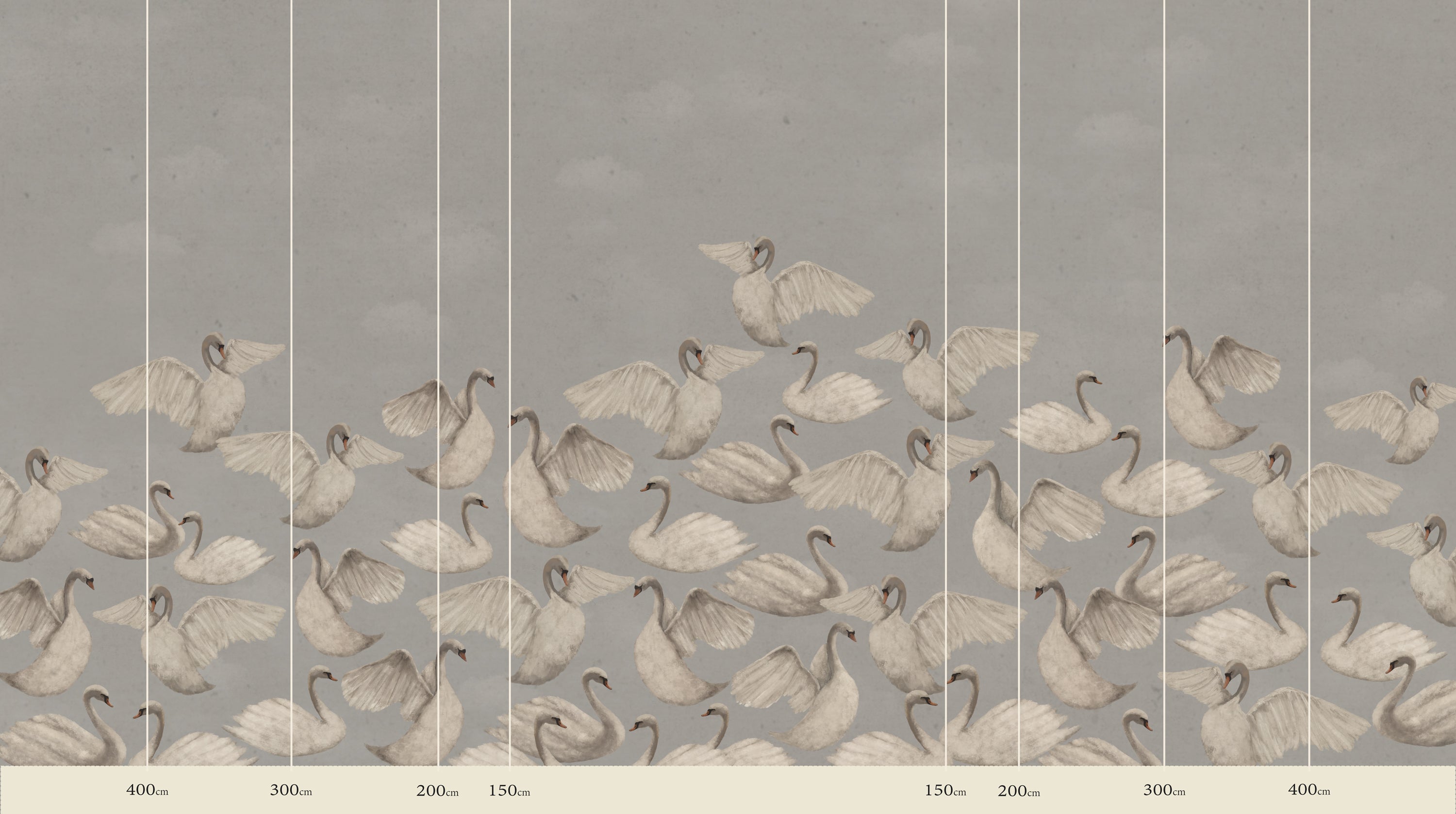 Night Swans - Gray